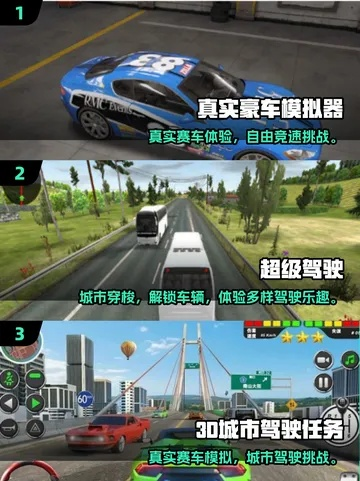 热门驾驶游戏盘点：揭秘最佳驾驶体验，畅玩首选攻略！