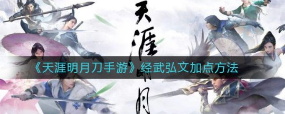 天涯明月刀手游经武弘文属性解析：解锁隐藏加成技巧