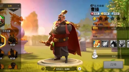 万国觉醒首推统帅英雄揭秘！新手必看初始英雄攻略