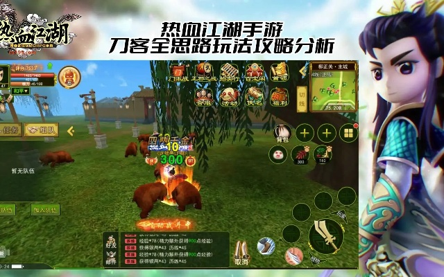 热血江湖手游邪派刀客攻略：攻防技巧解析，全面升级！