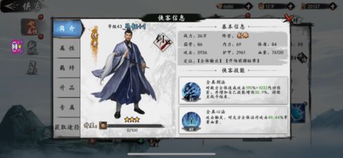 新射雕群侠传铁血丹心装备打造秘籍：高效升级攻略大揭秘