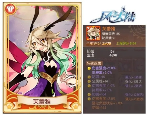 地城精灵菲尔葳丝技能解析：深度属性图鉴攻略必备