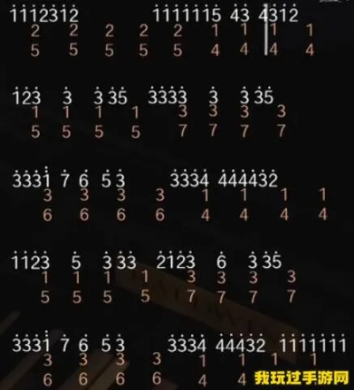 《光遇》杨花落尽子规啼琴谱解析：数字简谱教学攻略分享