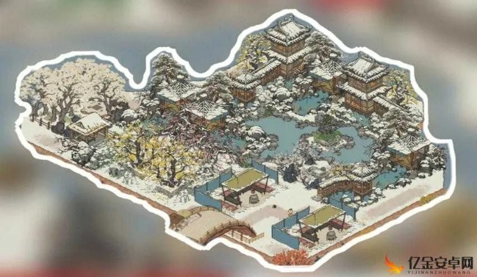 江南百景图人工湖与白花林布局攻略：打造绝美风景秘籍