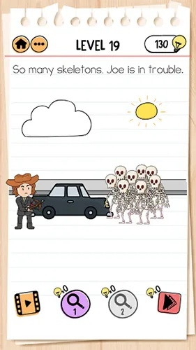 脑力挑战！破解Brain Test 2第8关：怪物猎人乔僵尸攻略秘籍大公开