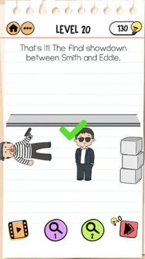 Brain Test 2第22关逃脱追捕攻略：揭秘高效通关技巧