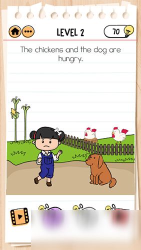 轻松解锁！Brain Test 2艾米丽第2关喂饱鸡狗通关秘籍大揭秘