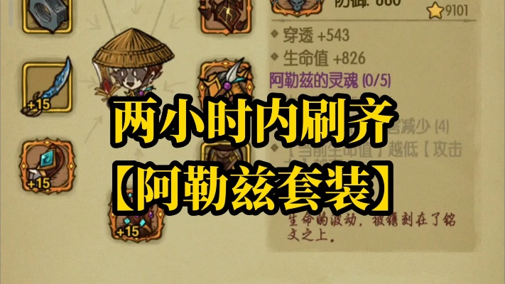 阿勒兹套装速刷攻略:掌握核心技巧,轻松提升效率新攻略 阿勒兹套装速刷攻略:掌握核心技巧,轻松提升效率新攻略