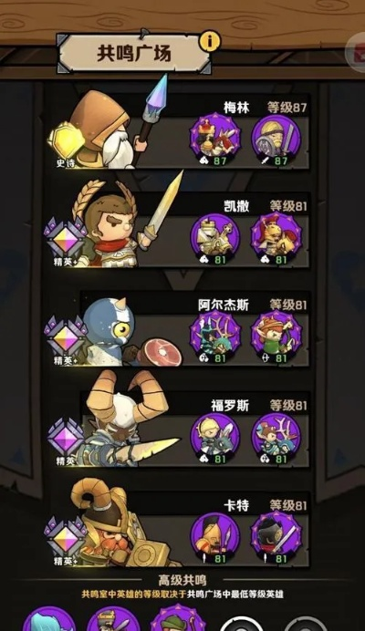 《小小军团2》平民英雄攻略：高效选择技巧，轻松升级无忧