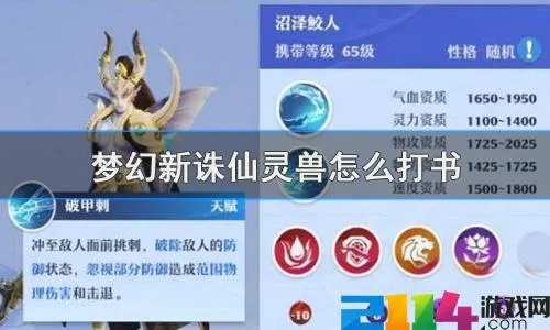 梦幻新诛仙打书技巧揭秘：高效灵兽打书攻略全解析