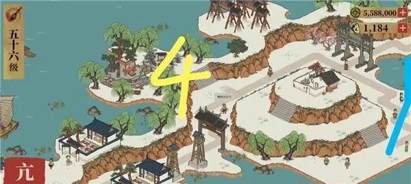 江南百景图财神雕像揭秘：探秘财神位置及独特效果展示