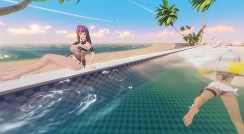 尘白禁区推新皮肤，芬妮泳装引爆社交，水枪互动热潮来袭