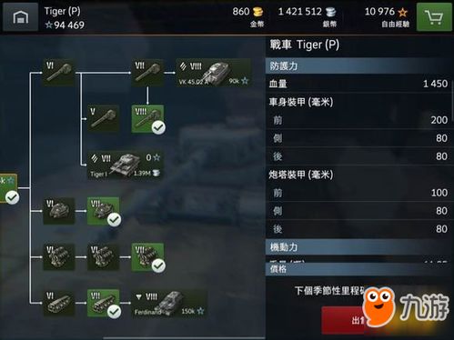 坦克世界闪击战八级金币重坦攻略：实战解析，战力提升秘籍