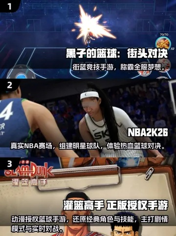 篮球游戏盘点：热门篮球游戏推荐，深度解析游戏乐趣