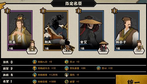 新手必养五大名臣攻略，解锁无悔华夏最强阵容秘籍