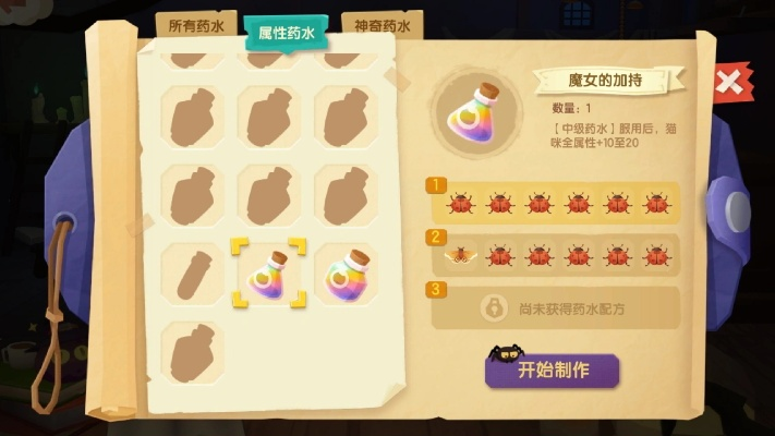 猫咪公寓2药水秘籍：全方位配方试剂解析大全