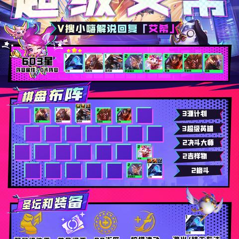 艾希寒冰阵容攻略:S8金铲铲之战超级英雄实战技巧解析 艾希寒冰阵容攻略:S8金铲铲之战超级英雄实战技巧解析