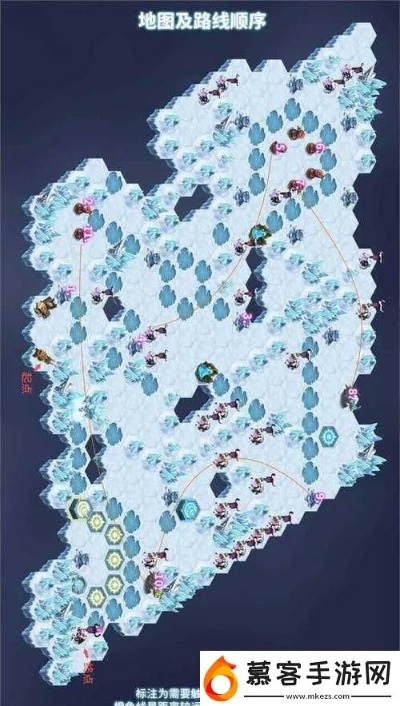 剑与远征攻略:冻风霜原路线图深度解析,高效通关技巧揭秘 剑与远征攻略:冻风霜原路线图深度解析,高效通关技巧揭秘