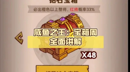 咸鱼之王平民高效攻略：宝箱周永动四轮周常活动宝藏秘籍