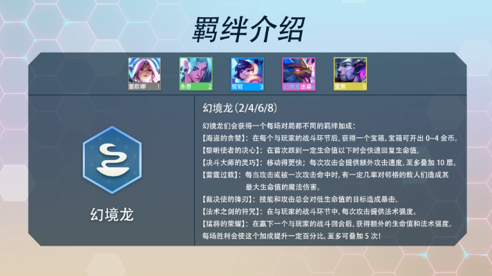 金铲铲之战幻境龙阵容攻略：迭嘉主C玩法深度解析