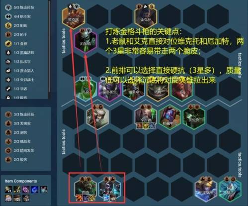 金铲铲之战老鼠阵容攻略：图奇核心C位阵容搭配技巧解析