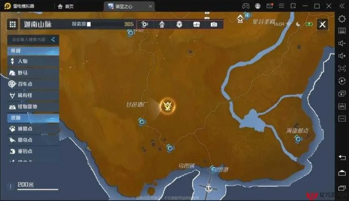 诺亚之心雷鸣秘境风景点位置速查攻略大全揭秘