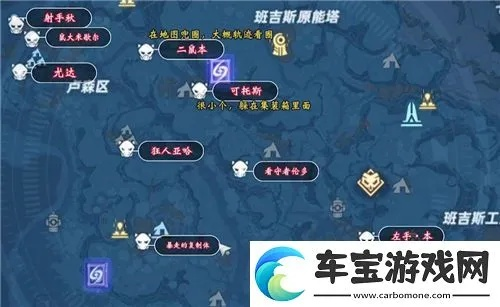 幻塔班吉斯风光秘境,风景点位置全解析 幻塔班吉斯风光秘境,风景点位置全解析