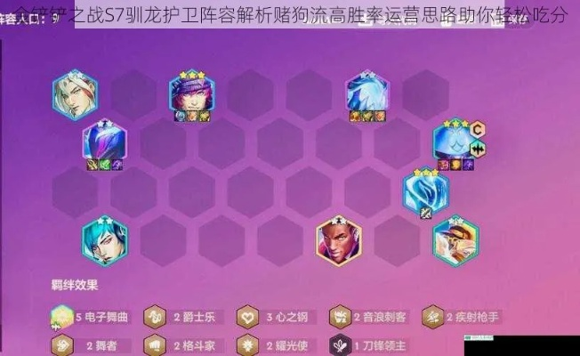 狂野护卫龙阵容搭配攻略：金铲铲之战全新阵容解析