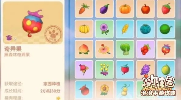 摩尔庄园手游可可果获取攻略：高效秘籍大公开