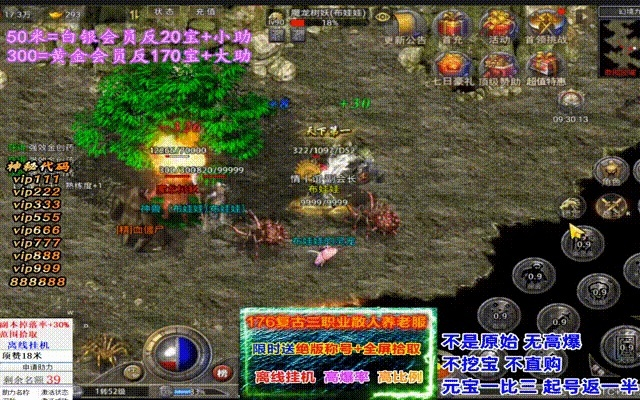 woool 2025最野玩法，散人零氪3天拿屠龙？老玩家压箱底技巧曝光